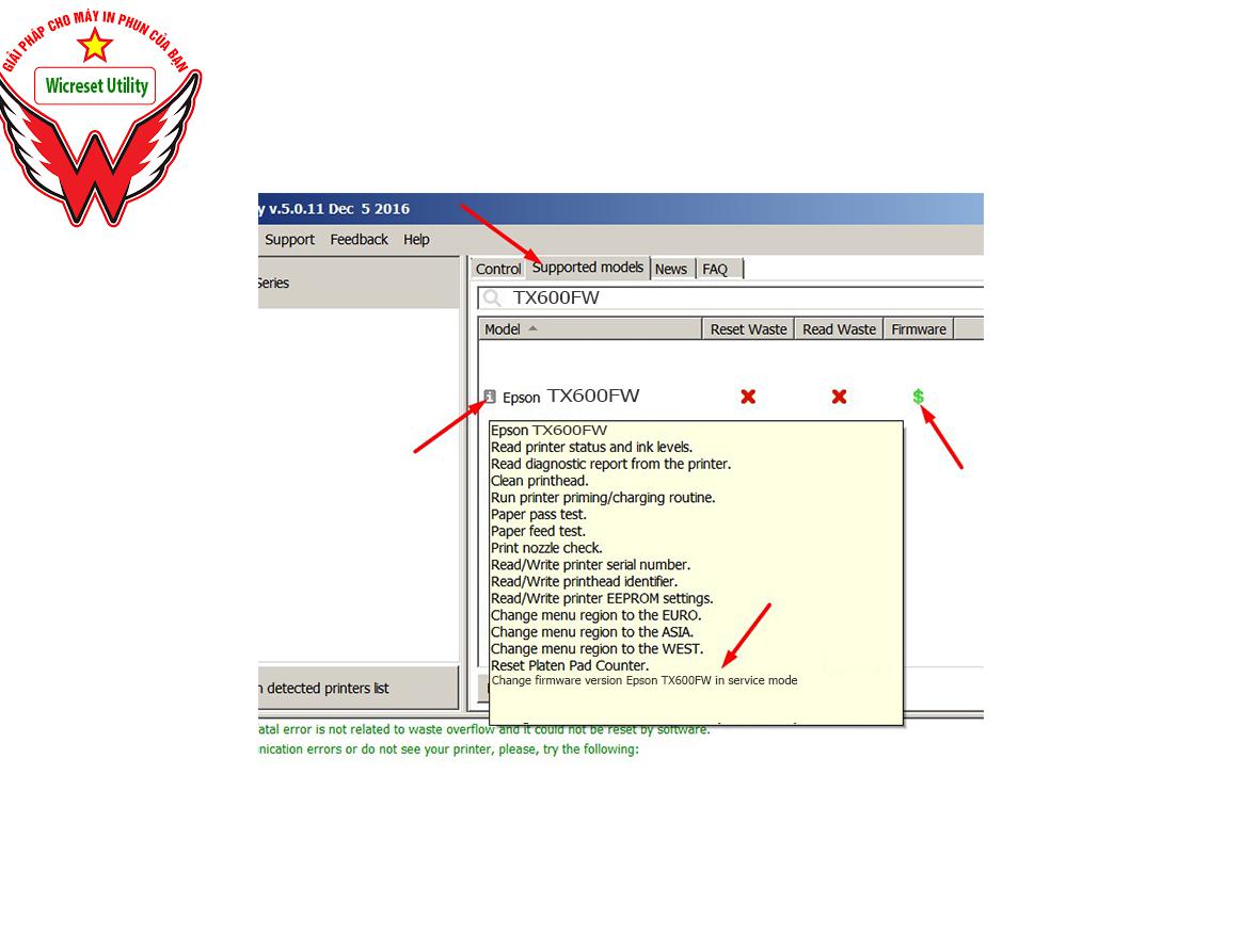 Key Firmware May In Epson TX600FW Step 1